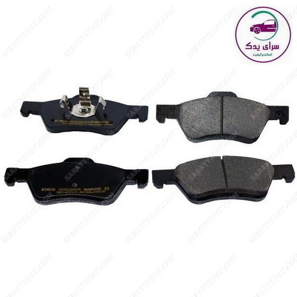 لنت ترمز دیسکی جلو هایما + S7 (دست 4 عددی) تکستار شرکتی ایساکو اصل