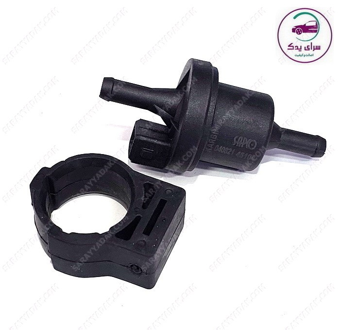 شیر برقی کنیستر با غلاف نگهدارنده سوکت مستطیلی شرکتی ایساکو اصل مناسب سورن (موتور EF7 )