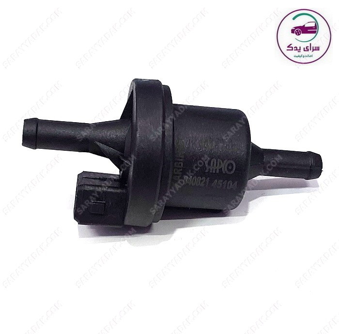شیر برقی کنیستر با غلاف نگهدارنده سوکت مستطیلی شرکتی ایساکو اصل مناسب دنا و دنا پلاس (موتور EF7 )