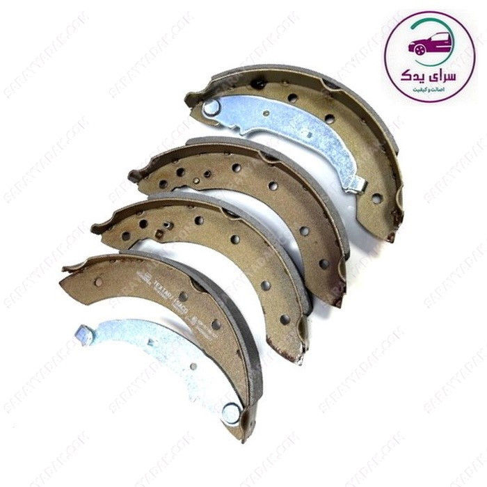 لنت ترمز کفشکی عقب پژو 206 تیپ 5، 207 و رانا تکستار شرکتی ایساکو اصل
