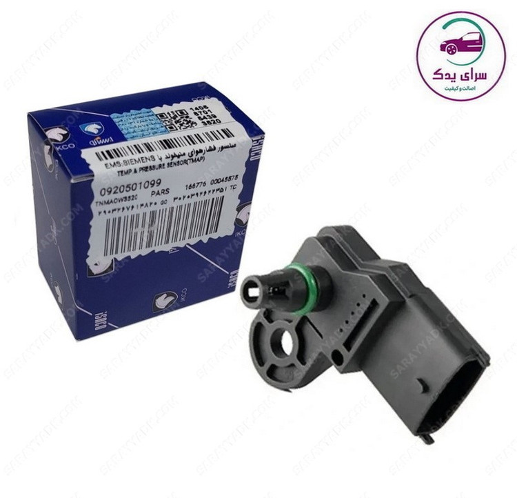 مپ سنسور سمند موتور ملی (EF7) (سنسور فشار هوای منیفولد) (ایسیو زیمنس) شرکتی ایساکو اصل 0920501099