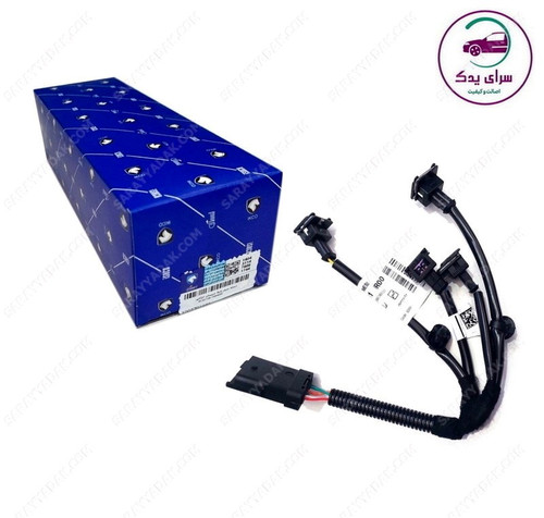 دسته سیم رابط انژکتور پژو 206 تیپ5 ( موتور TU5) برند کروز شرکتی ایساکو اصل 1002701601