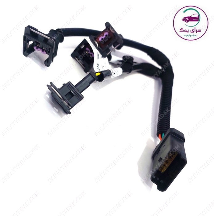 دسته سیم رابط انژکتور پژو 206 تیپ5 ( موتور TU5) برند کروز شرکتی ایساکو