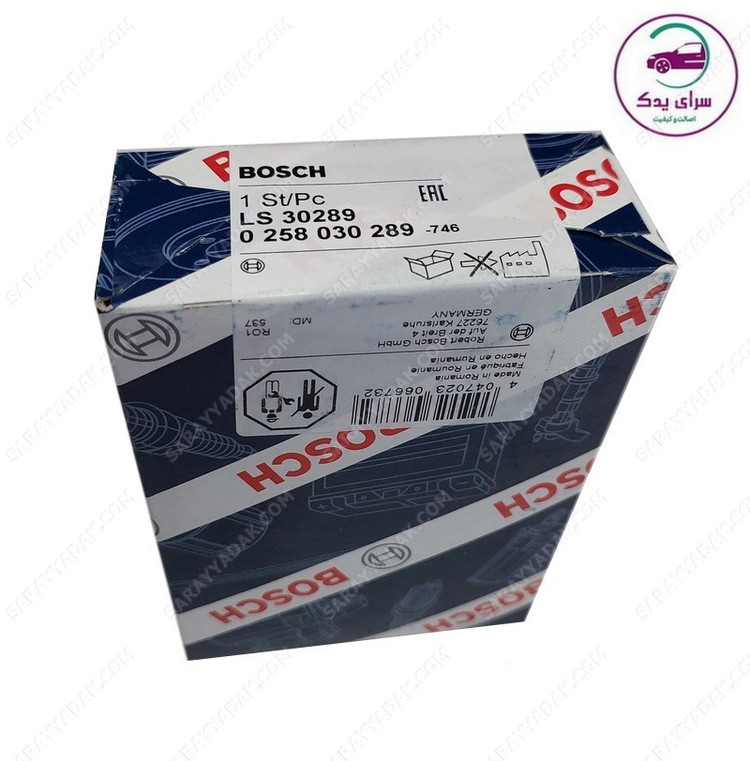 سنسور اکسیژن بالایی موتور پژو ۲۰۶ تیپ 5 (موتور TU5) و موتور ملی (EF7) با EMS:BOSCH ME17 شرکتی ایساکو اصل 0920909802
