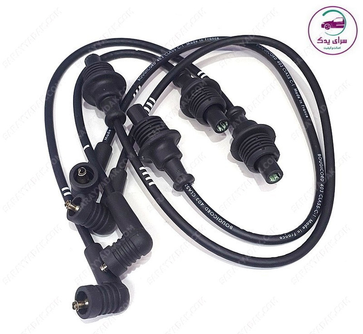 بهترین وایر شمع اورجینال پژو 405 ، پارس و سمند XU7 بوجیکورد اصل فرانسه