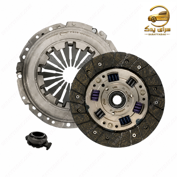 بهترین کیت کلاچ (دیسک و صفحه) ۶ فنر پریدمپر زانتیا 1800 و پژو 405 برند هرینگتون اصل