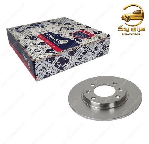 دیسک ترمز چرخ عقب پژو 206 (تیپ 5) شرکتی عظام اصل 3186007