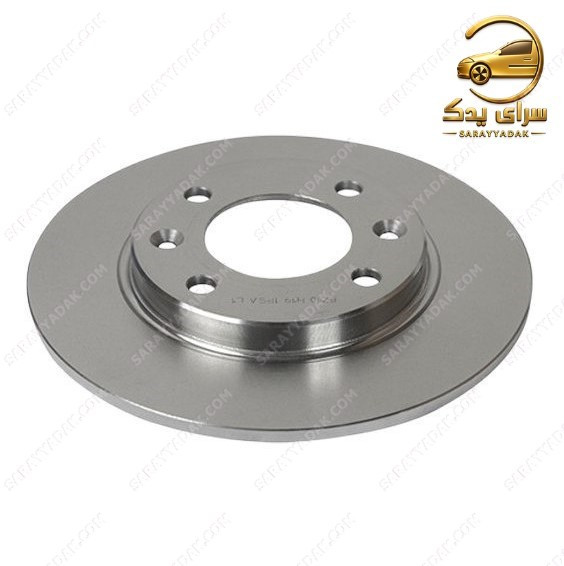 دیسک ترمز چرخ عقب پژو 206 (تیپ 5) شرکتی عظام اصل
