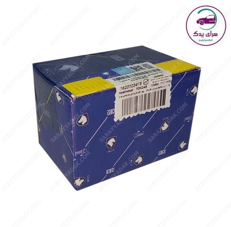 لنت ترمز دیسکی چرخ جلو ال90 (دست 4 عددی) تکستار شرکتی ایساکو اصل